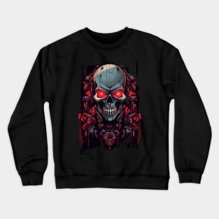 Taking a trip back in time with this skull Crewneck Sweatshirt